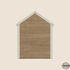Little Free Library Plans 3D AutoCad Drawing Back Lindwod